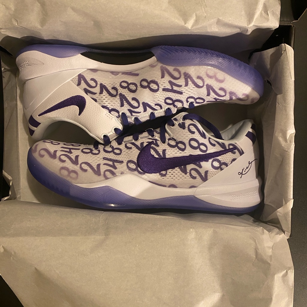 Kobe 8 Protro Court Purple  M 95